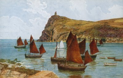 Bradda Head, Port Erin, I of Man  by Alfred Robert Quinton
