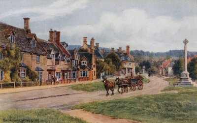 Broadway, Worcs  by Alfred Robert Quinton