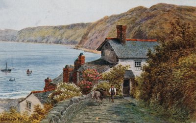 Clovelly Körfezi by Alfred Robert Quinton
