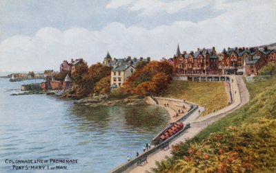 Colonnade na Promenade Nshya, Port St Mary I wumuntu by Alfred Robert Quinton