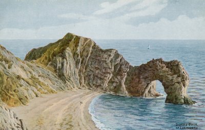 Durdle Door near Lulworth  by Alfred Robert Quinton