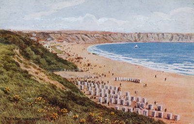 Filey Bay, from South  by Alfred Robert Quinton