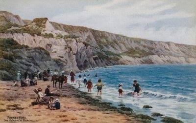 Folkestone, Warren Plajı by Alfred Robert Quinton