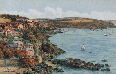 Fowey, Castle Hill