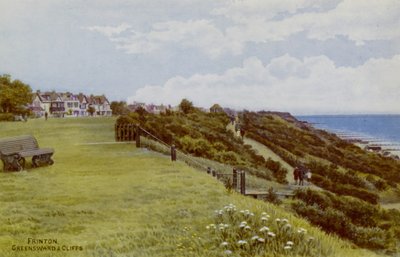 Frinton, Greensward ve Cliffs by Alfred Robert Quinton