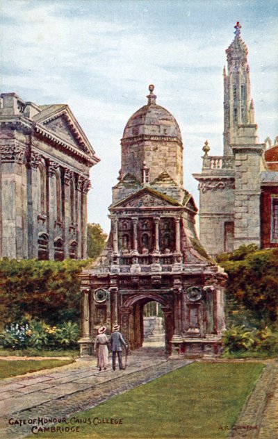 Onur Kapısı, Caius Koleji, Cambridge by Alfred Robert Quinton