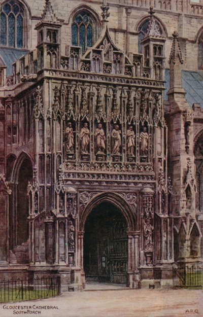 Gloucester Katedrali, Güney Sundurma by Alfred Robert Quinton
