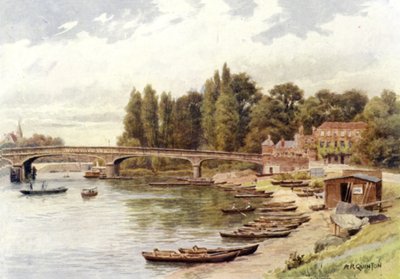 Hampton Köprüsü by Alfred Robert Quinton