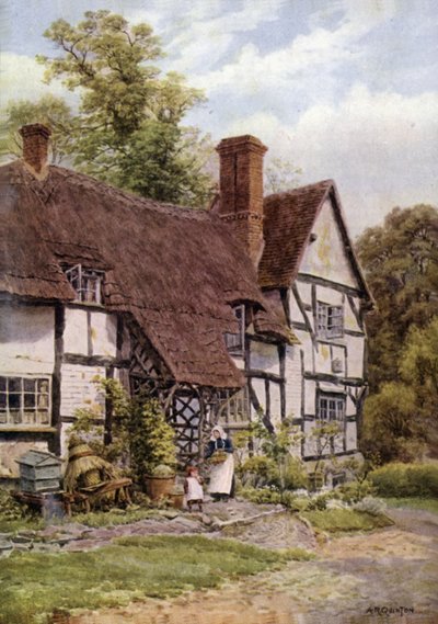 Harvington, near Evesham, Worcester  by Alfred Robert Quinton