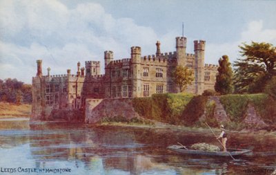 Maidstone yakınlarındaki Leeds Kalesi by Alfred Robert Quinton