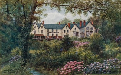 Llandrindod Wells, Rock Park Oteli by Alfred Robert Quinton