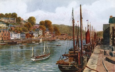 Looe, Rıhtım by Alfred Robert Quinton