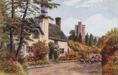 Luccombe, Nr Allerford  by Alfred Robert Quinton