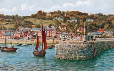 Lyme Regis, from the Cobb  by Alfred Robert Quinton