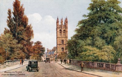 Magdalen Kulesi, Köprüden, Oxford by Alfred Robert Quinton