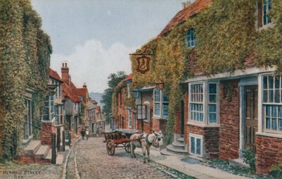 Mermaid Street, Rye  by Alfred Robert Quinton