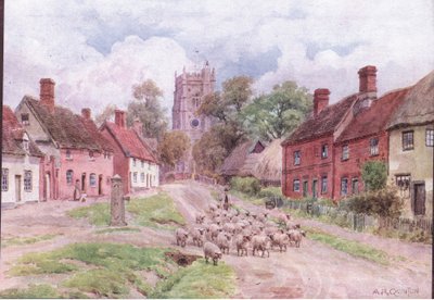 Monks Eleigh, Suffolk, Dent & Sons Limited tarafından yayınlanan The Cottages and the Village Life of Rural England