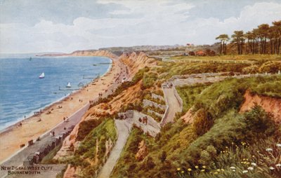 New Zig-zag West Cliff, Bournemouth  by Alfred Robert Quinton