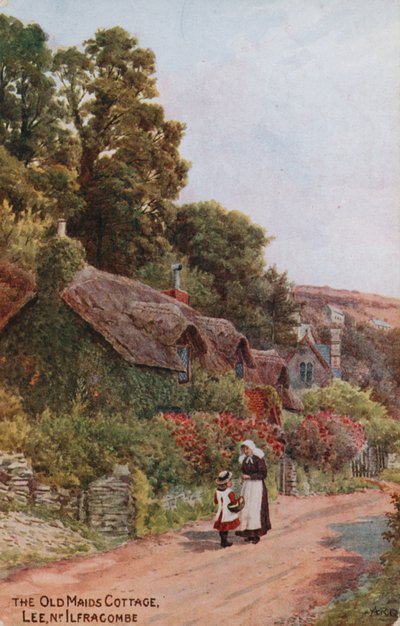 Eski Hizmetçiler Kulübesi, Lee, Ilfracombe by Alfred Robert Quinton