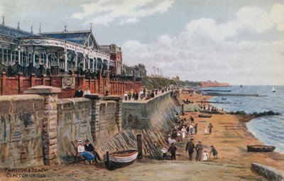Pavilion und Beach, Clacton-on-Sea  by Alfred Robert Quinton
