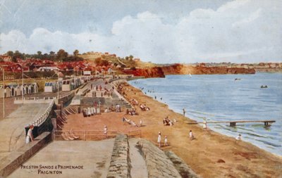 Preston Kumları ve Gezinti Yolu, Paignton by Alfred Robert Quinton