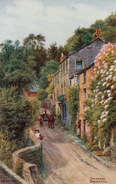 Salcombe, Fırıncı Kuyusu by Alfred Robert Quinton