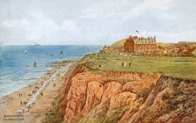 Sheringham, The West Cliff  by Alfred Robert Quinton