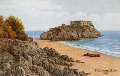 Aziz Catharine Kayası, Tenby by Alfred Robert Quinton