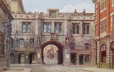 Stonebow, Lincoln  by Alfred Robert Quinton