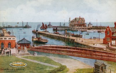 Swing Köprüsü ve Limanı, Lowestoft by Alfred Robert Quinton