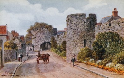 Tenby, Duvarlar ve Beş Kemer by Alfred Robert Quinton