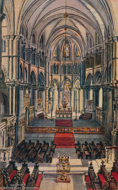 Koro Canterbury Katedrali by Alfred Robert Quinton