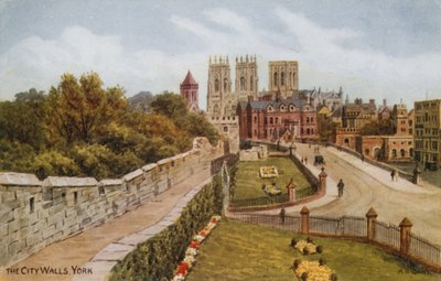The City Walls, York  by Alfred Robert Quinton