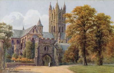 Karanlık Giriş ve Katedral, NE, Canterbury