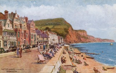 Esplanade, seyir E, Sidmouth by Alfred Robert Quinton