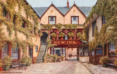 The New Inn, Gloucester by Alfred Robert Quinton