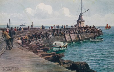 İskele ve Cosies, Gorleston-on-Sea by Alfred Robert Quinton