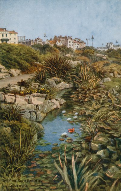 Havuz, Kaya Bahçeleri, Southsea by Alfred Robert Quinton