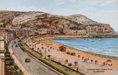 Gezinti Yolu ve Büyük Orme, Llandudno by Alfred Robert Quinton