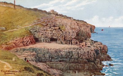 Tilly Whim Caves, Swanage  by Alfred Robert Quinton