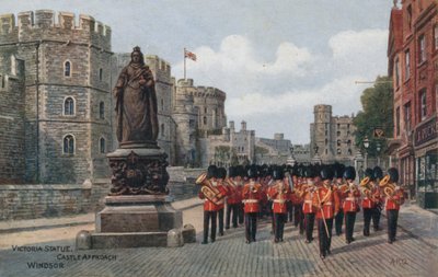Victoria Statue, Castle Approach, Windsor  by Alfred Robert Quinton