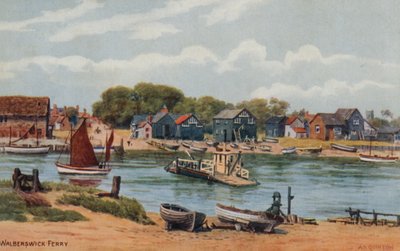 Walberswick Feribotu by Alfred Robert Quinton