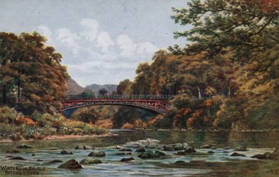 Waterloo Köprüsü, Bettws-y-Coed by Alfred Robert Quinton
