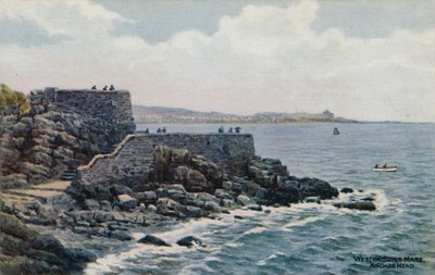 Ferðamenn á braut í skóglendi by Alfred Robert Quinton
