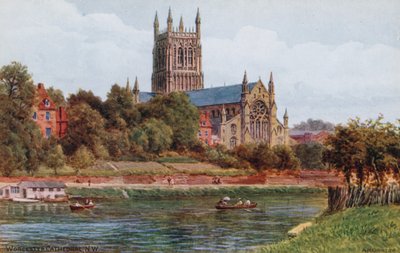 Worcester Katedrali, NW by Alfred Robert Quinton
