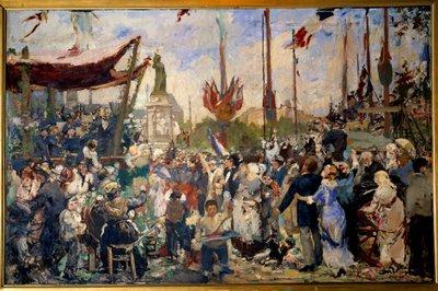 Üçüncü Cumhuriyet: ” 14 Temmuz by Alfred Roll