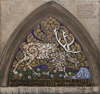 Kaynaktaki geyik by Alfred Roller