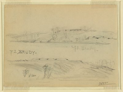 Ft. Brady by Alfred Rudolph Waud