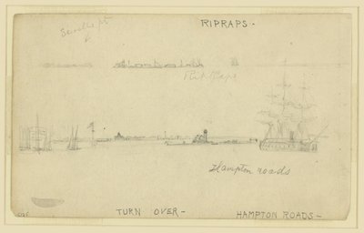 Ripraps. (ve) Hampton Yolları by Alfred Rudolph Waud