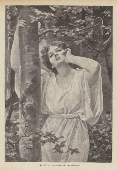 Yankı, A Seifert tarafından resim (lito) by Alfred Seifert